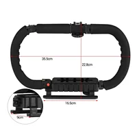 Action Stabilizer Grip Flash Bracket Holder Handle Professional Video Accessories for DSLR DV Camera Camcorder Smartphones - Image 3