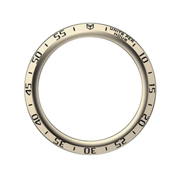 Sleek Rotating Metal Bezel Ring with Time Scale Protective Cover - Watch 4 Classic 42mm (Retro Gold - A)