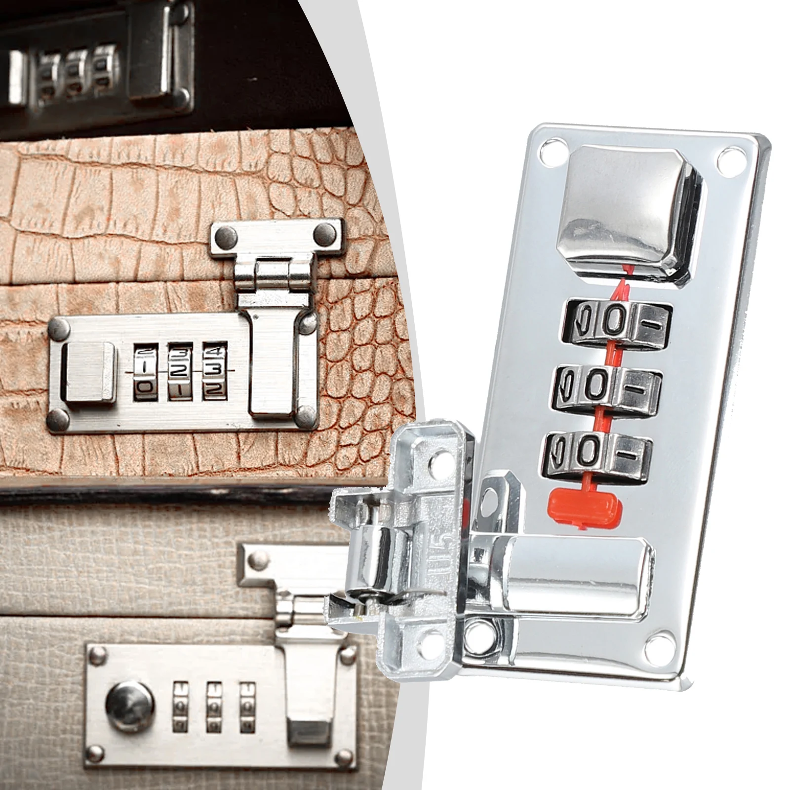

Combination Lock Keep Your Valuables Safe and Secure with a Combination Lock for Wooden Boxes Easy to Install and Use!
