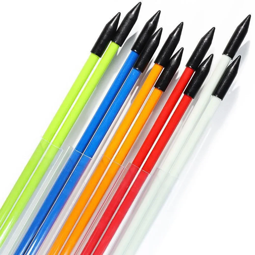 2Pcs Golf Alignment Sticks 48inch Alignment Practice Rods Collapsible 6 Colors Golf Alignment Sticks Golf Swing Training Tools