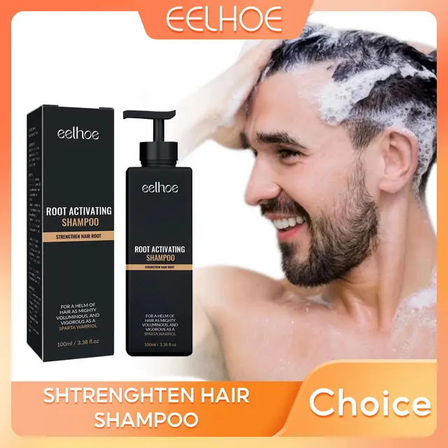 EELHOE Strengthen Hair Growth Shampoo Anti Frizz Hair Products Scalp Care Extremely Damaged Hair Treatment for Hair Loss Shampoo