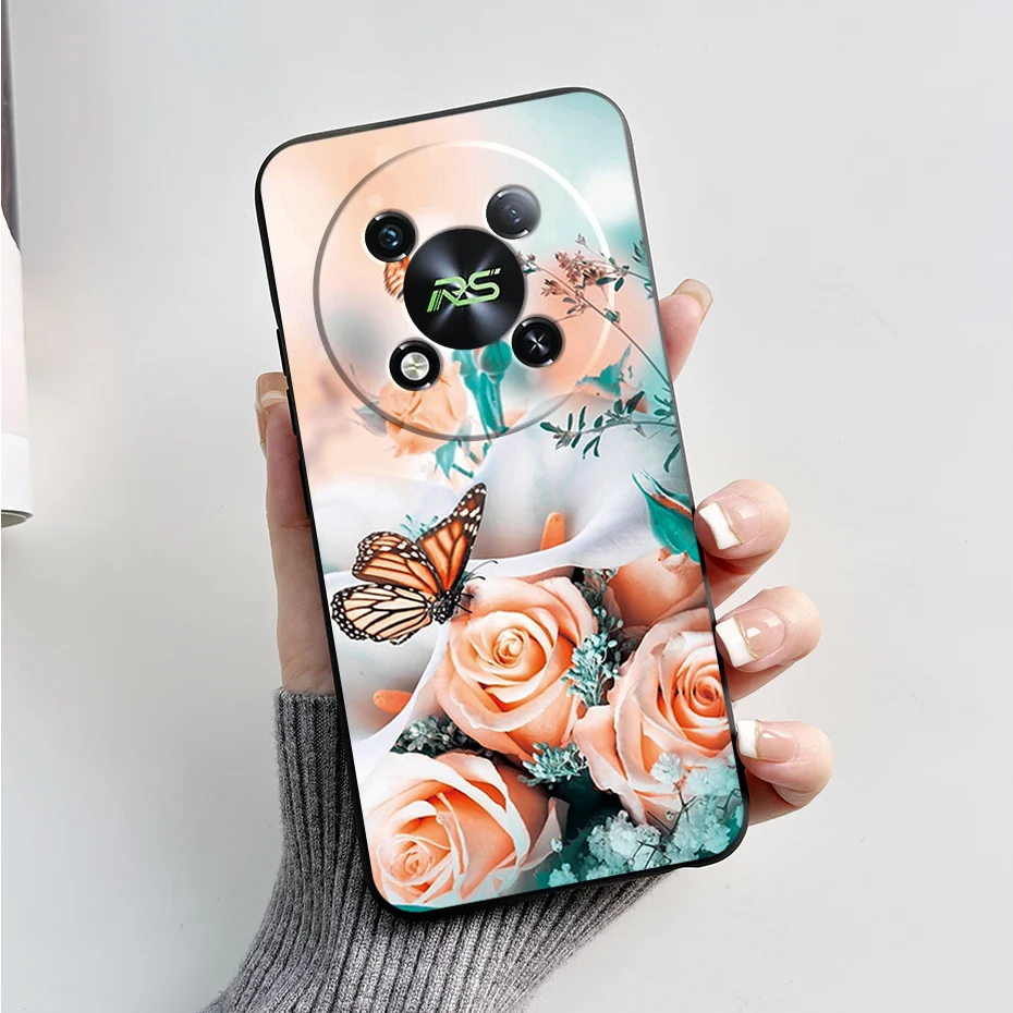 Marble Black Matte Soft TPU Silicone Full Protective Phone Case