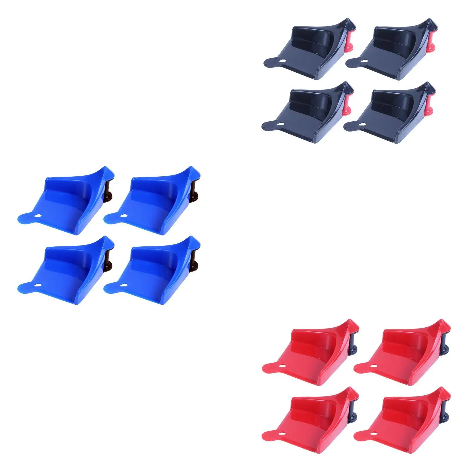 4 Pieces Car Hose Guide Wheel Rolling System Tool for Truck SUV ATV