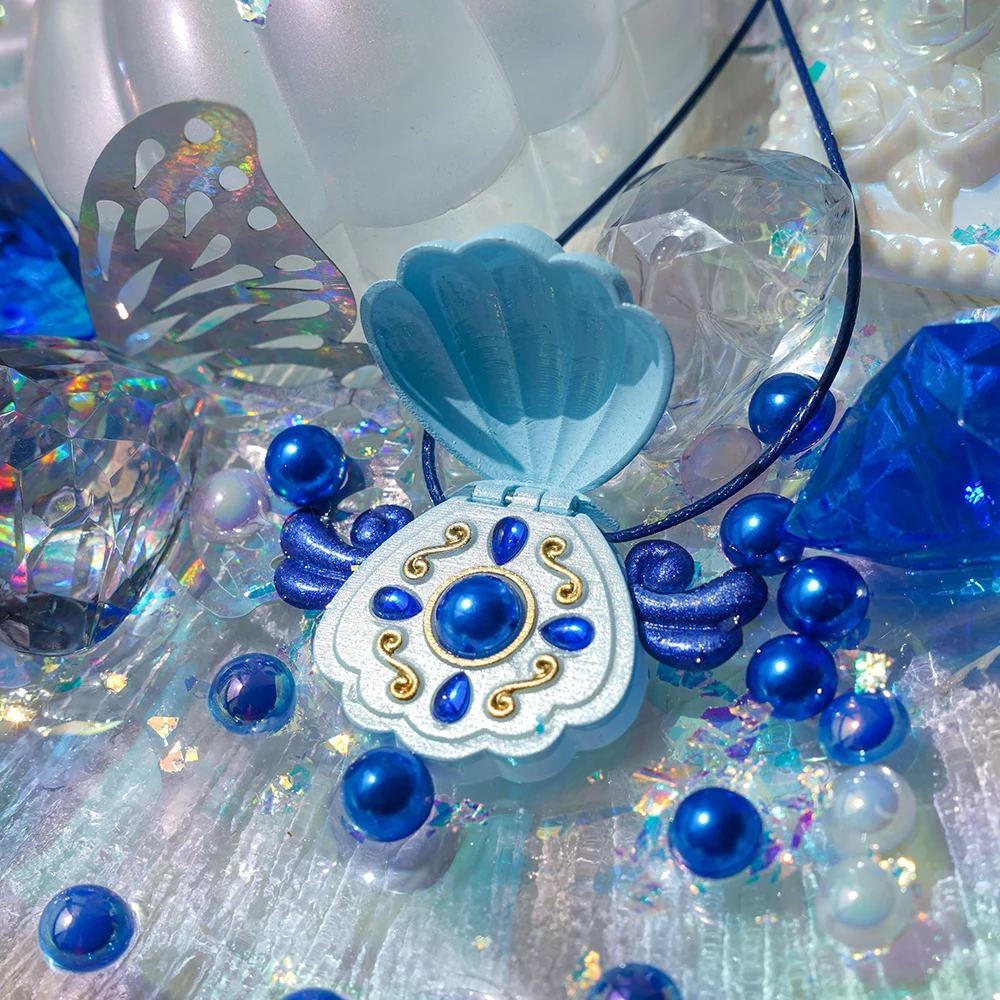 Anime Nanami Ruchia Lucia Hanon Hosho Cosplay Necklace Shell Pendant Jewelry Props