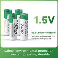 2024 New NO.5 USB Rechargeable Battery Generation 2400Mah , Suitable For Charging Apple Huawei Xiaomi Phones - Image 6