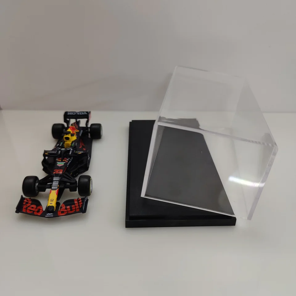 アクリルハードカバーの箱,1:43 1:64スケール,bburago spark minichamp