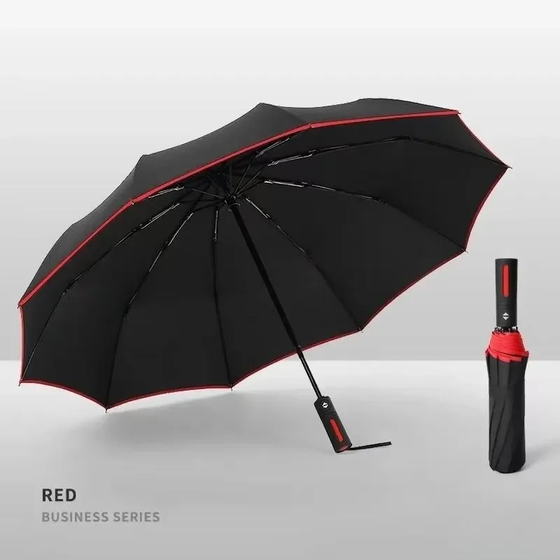 For Mitsubishi Outlander Pajero Asx Colt Lancer EX Evolution X L200 Ralliart Car Automatic Folding Windproof Sunshade Umbrella