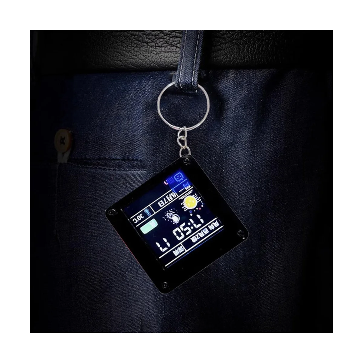 ޴ ̴ TV Ʈ Lvgl  St7735,B  , 1.44 ġ LCD ũ ũž ű, ESP32 C3