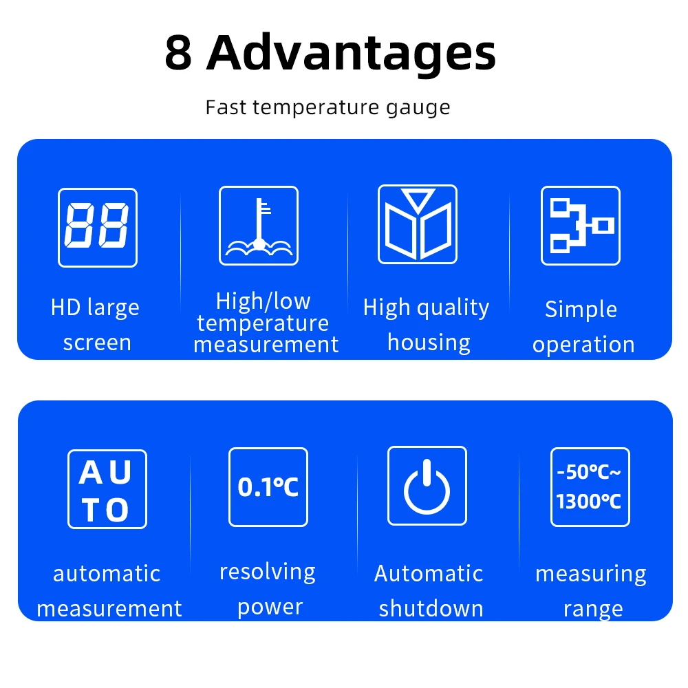 K Thermometer Digital Thermocouple Temperature Meter