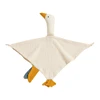 Pure Cotton Muslin Baby Bib Cute Goose Sleeping Dolls Newborn Saliva Towel Soothe Appease Towel Toddlers Burp Cloth Handkerchief 4