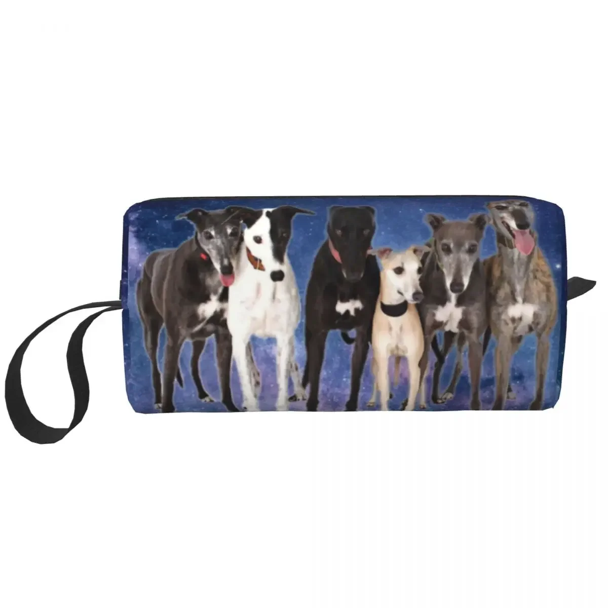 

Дорожная косметичка Greyhounds для женщин, комплект для хранения косметики, для путешествий