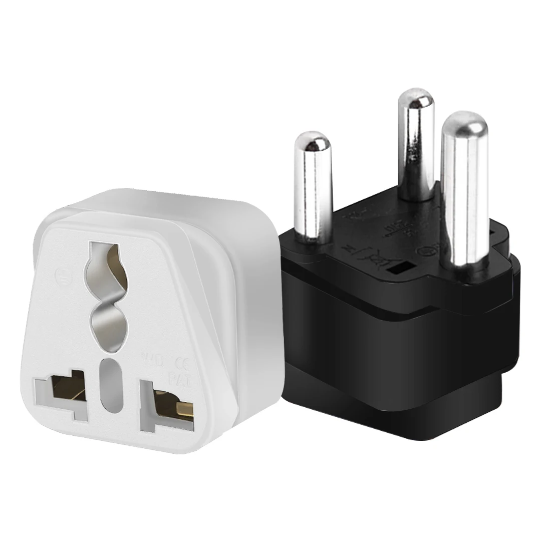 JORINDO Universal UK USA Europe AU RU to Ture South Africa Big 15A 250V 3 Pin Travel AC Power Plug Adapter Type M Plug