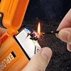 2024 Waterproof Double Arc Lighter USB Rechargeable Windproof Plasma Lighter Outdoor Camping Flameless Smoking Accessories 3