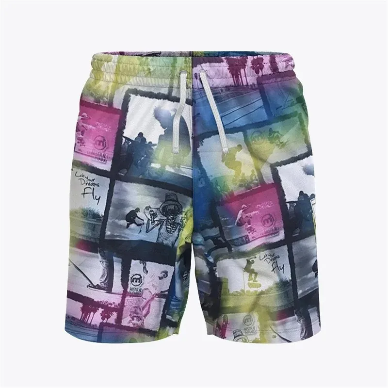 New Men’s Bermuda Shorts Board Shorts Swimwear Leisure Quick Drying Swimming Trunks For Men De Bain Homme Beach Surfing Shorts 5