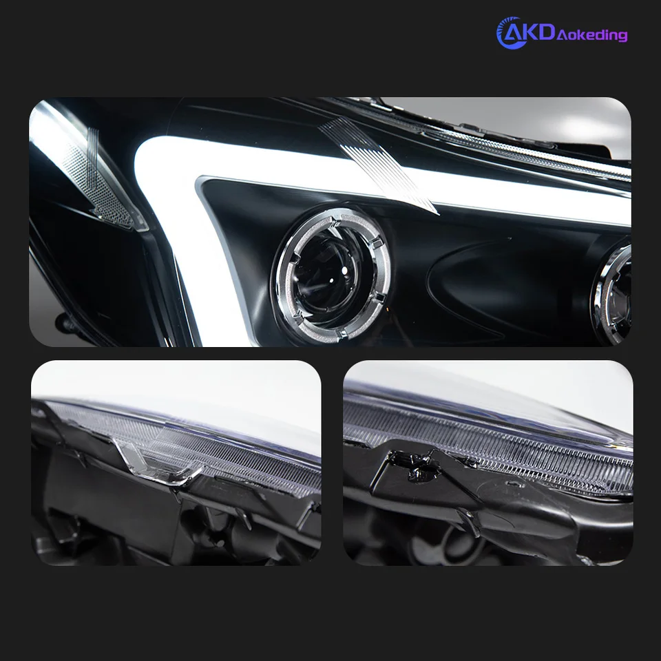 AKD ヘッドランプスバルレガシィアウトバック LED ヘッドライト 2010