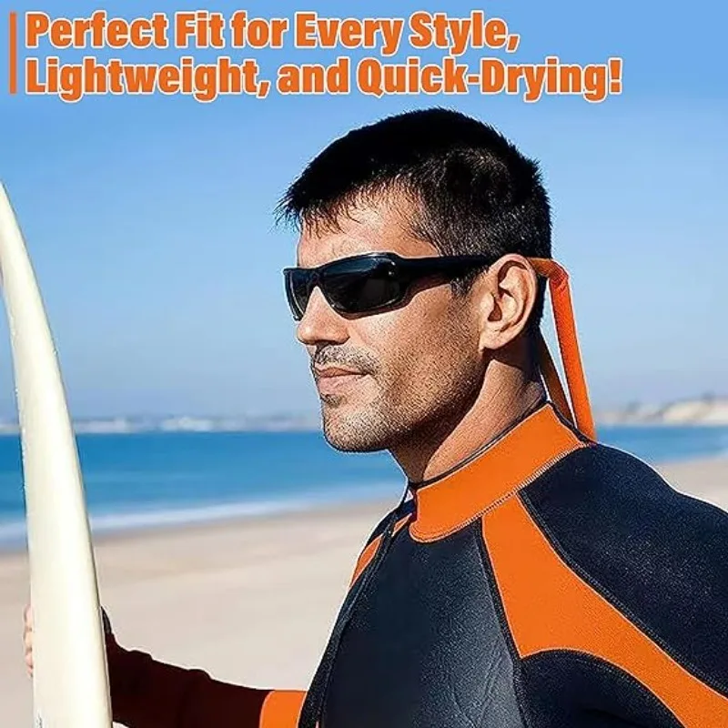 4 Cinghie Per Occhiali In Pelle PU - Multicolore, Regolabili, Antiperdita Per Uomo E Donna