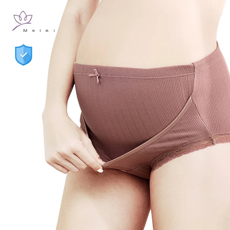 Anti-radiation abdominal support lining silver fiber maternity underpants Mobile phone, Computer EMR shielding clothing