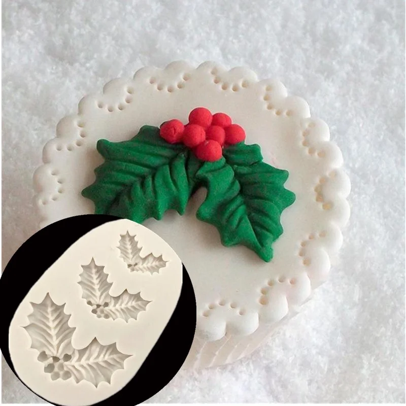 Leaf Shape Silicone Mold Kitchen DIY Cake Baking Decoration Fudge