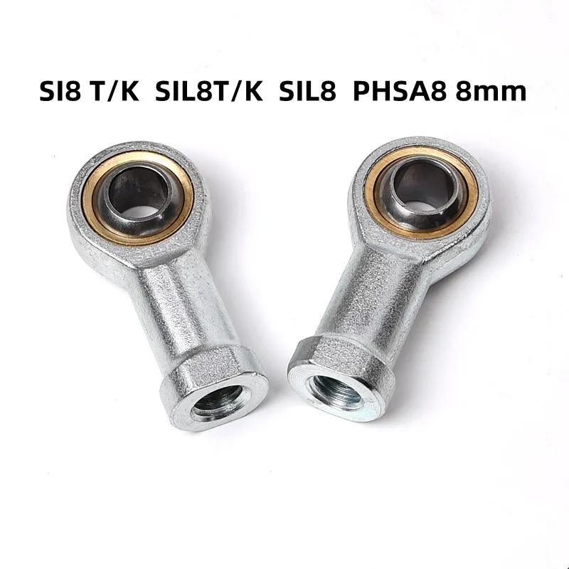 PHS5 Spherical Rod End Bearing 5mm Bore Self-lubricated Joint Bearing M5x0 8 Left Hand Female Thread - View #6