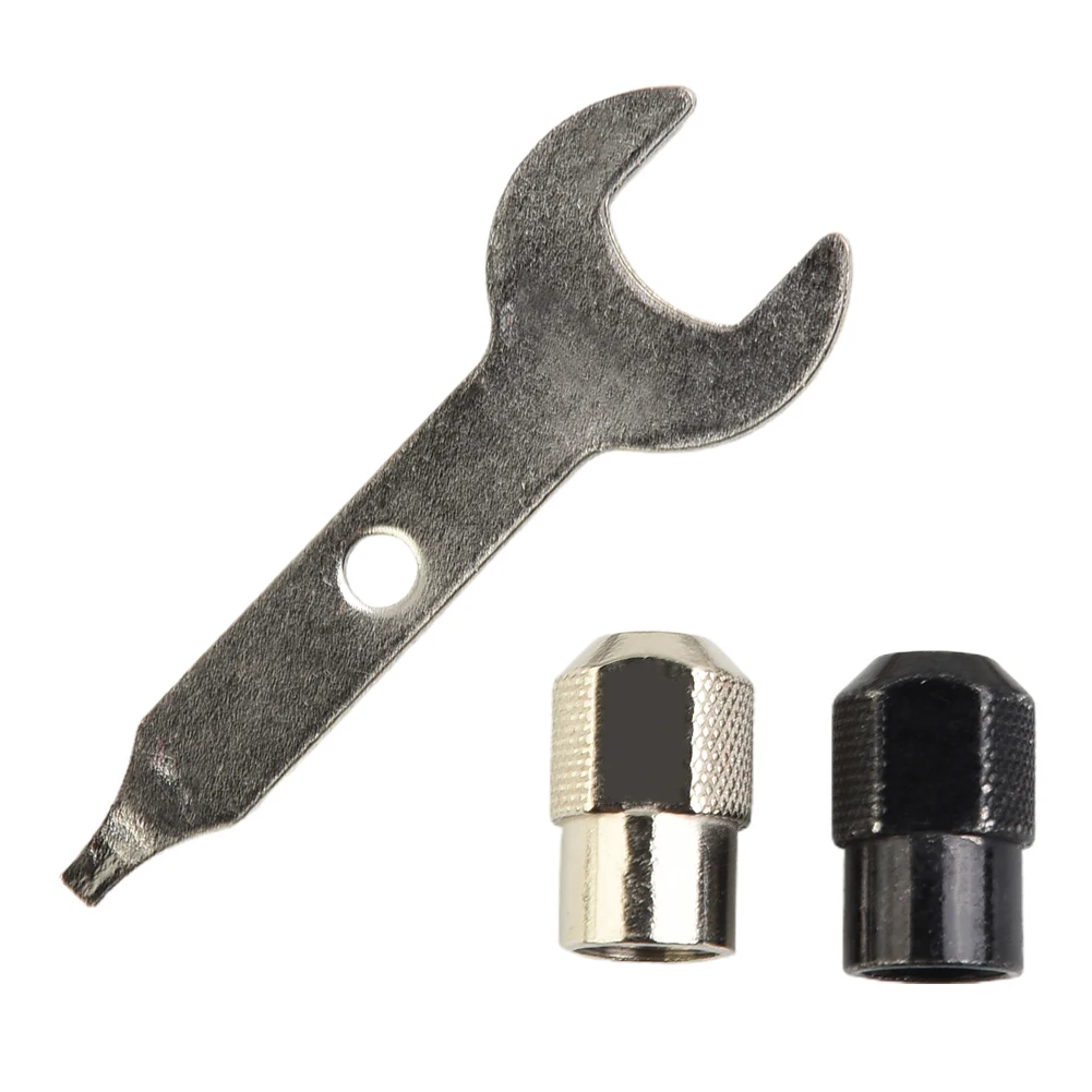 1pcs M7 M8x0.75 Electric Grinding Chuck Rotary Tools Accessories Wrench Keyless Faster Bits Swaps Dremel Rotary Tools