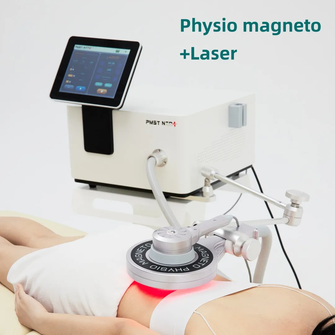 Pemf Physio Magneto Combina La Macchina Per Fisioterapia Laser A Freddo 650Nm 808Nm Per Alleviare Il Dolore