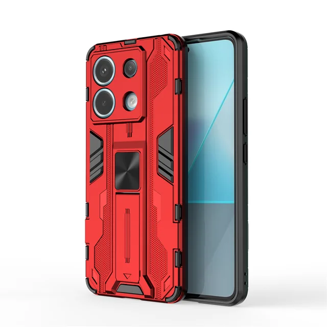 Custodia A Portafoglio Con Fiore Per Xiaomi Redmi Note 13 4G – Blu, 8 Slot Carte E Cerniera