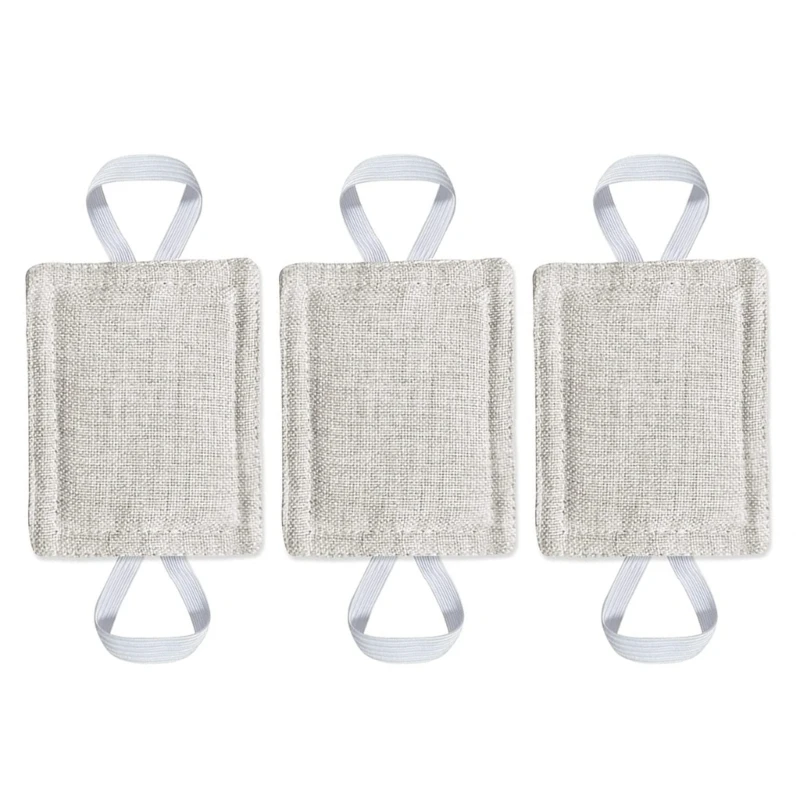 3pcs Noise Reducing Door Silencers Elastic Band Cushion For Toddler Safety and Light Sleeper Easy Installation A2UB