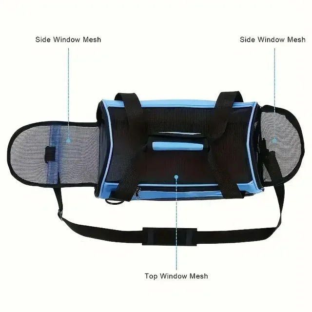 Breathable Out and About Portable Foldable Portable Dog Cat Carrier Bag Pet Puppy Travel Bags Outdoor Tent Carrier Pets Handbag 5