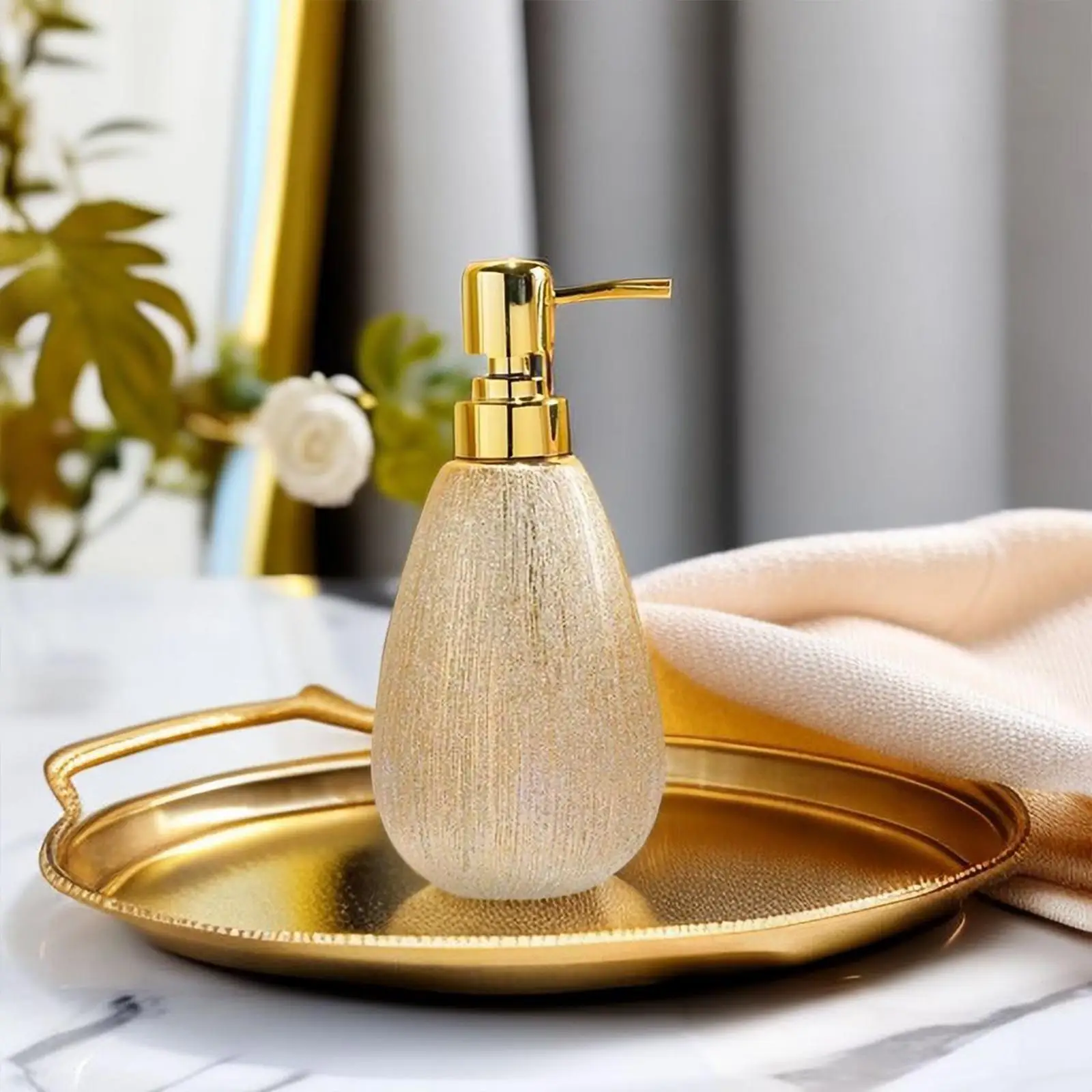Soap Dispenser Sturdy Empty Body Wash Dispenser for Bathroom Laundry Kitchen