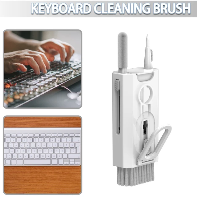 Nettoyeur De Clavier 5 En 1 Outil De Brosse De Nettoyage De Poussière De F