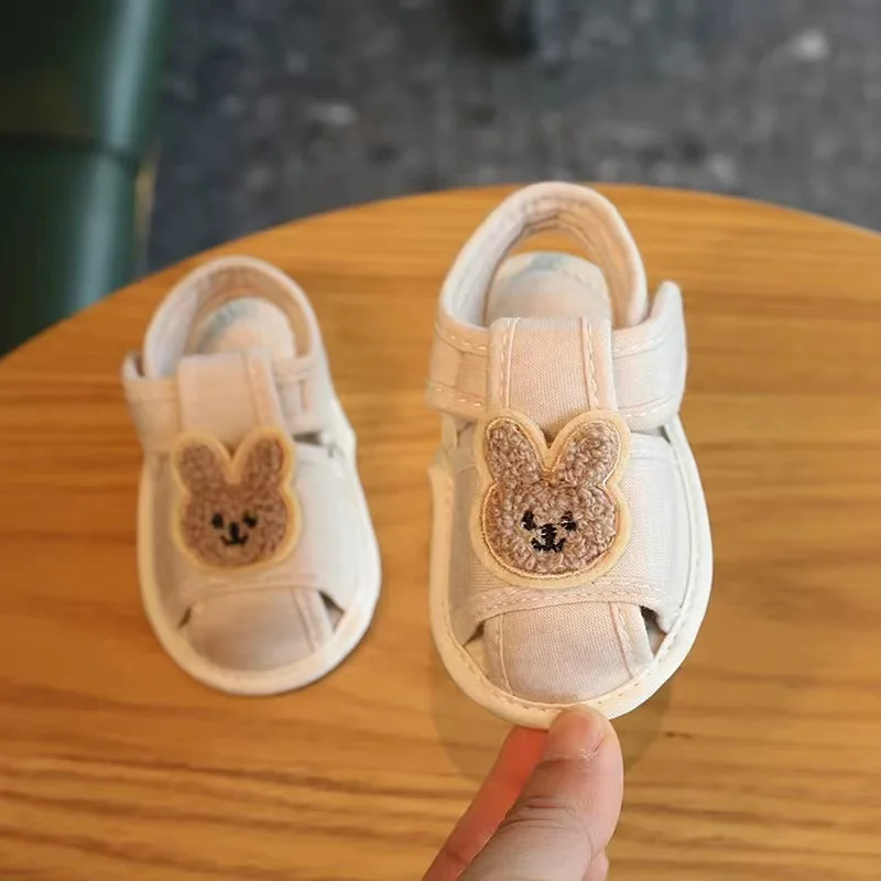 Cute Bear Soft Sole Comfortable Sandals for Infants and Toddlers