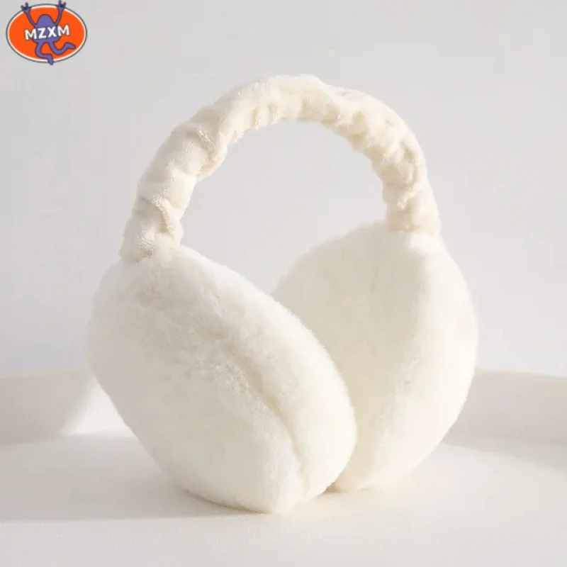 

Soft Plush Ear Warmer Winter Warm Earmuffs for Women Men Fashion Solid Color Earflap Outdoor Cold Protection Ear-Muffs Ear Cover