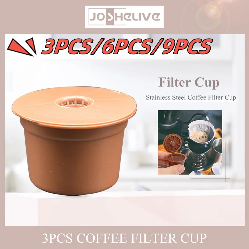 

Портативный кофейный фильтр, совместимый, высококачественный, экологически чистый, прочный, экономичный, долговечный и надежный, портативный кофеварка, Италия