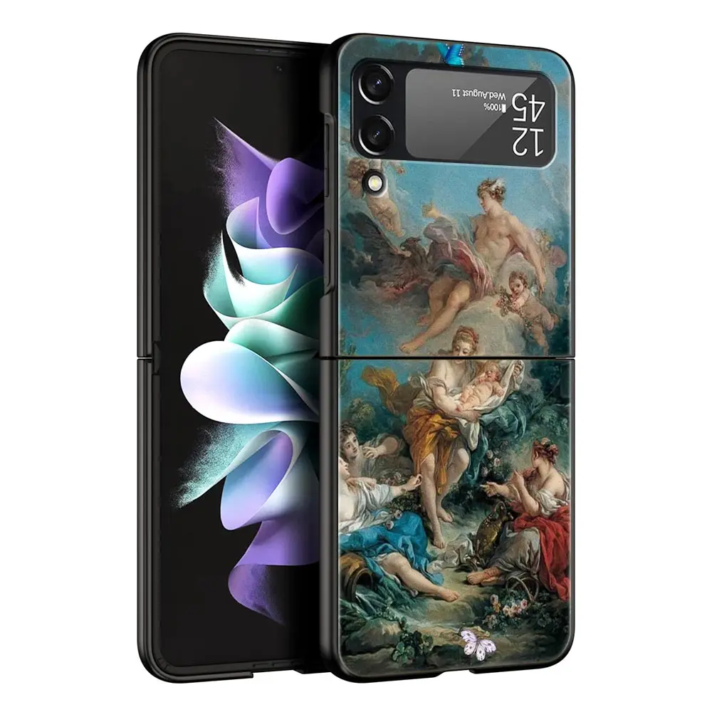 Renaissance Art-Inspired Phone Case - Elegant Hard Shell Bumper Cover
