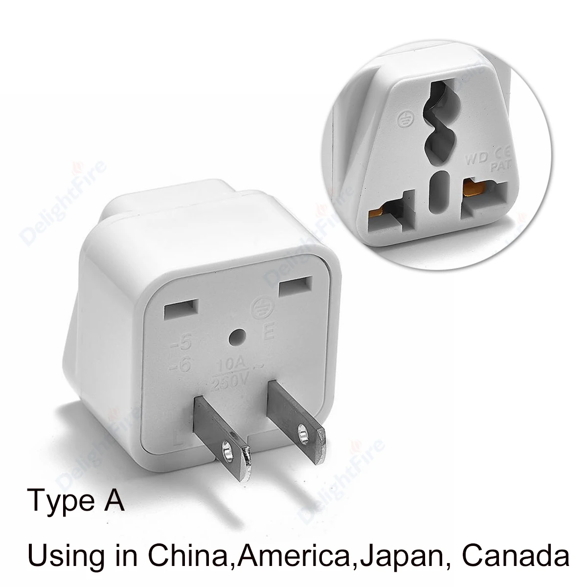 Universal Multifunctional Travel Power Converter Plug Adapter