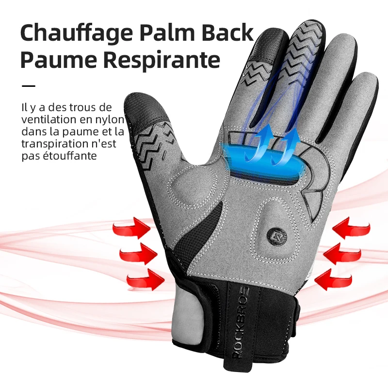 ROCKBROS Gants de Vélo pour Printemps Été, Gants de Cyclisme