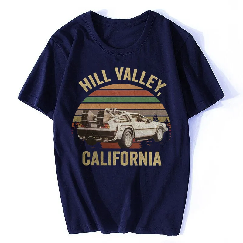 Tシャツ・カットソー HUECLOSET Back to the Future T-shirt Amazon.com: Back To The Future - Logo T-Shirt Size XXXL