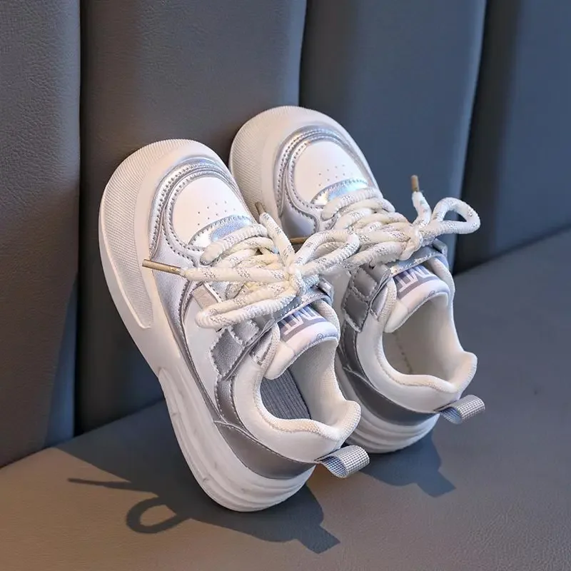 Kids Girls Casual Tennis Shoes Non Slip Soft Breathable Sneakers