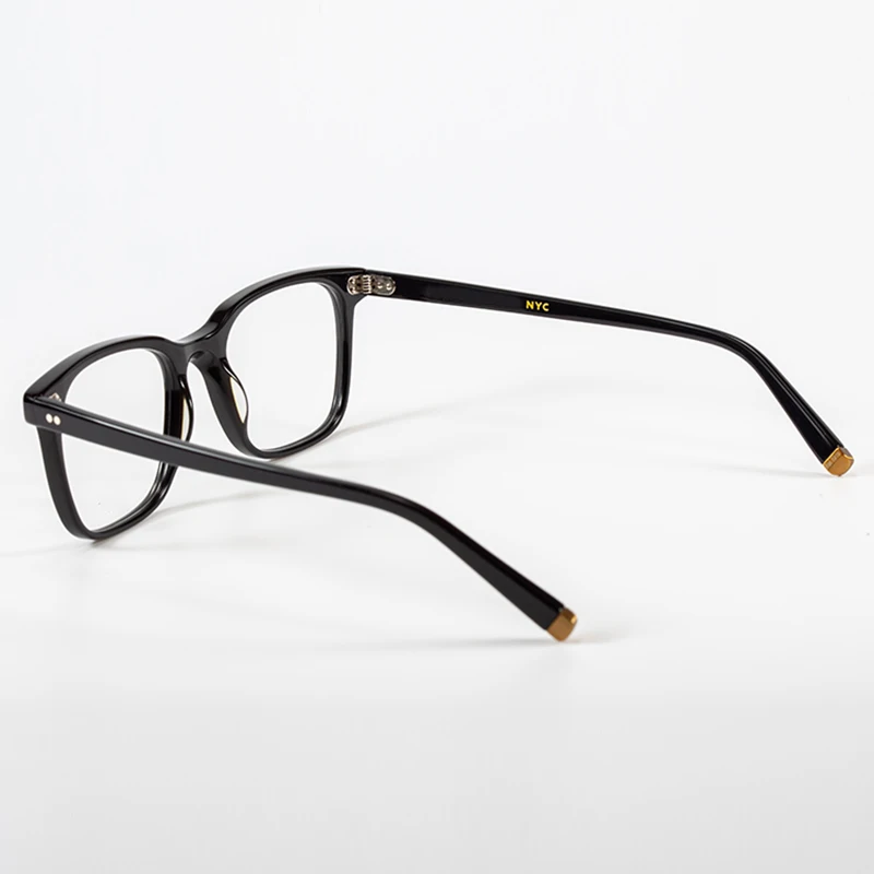 Herren-Brillengestell im Johnny Depp TRAVIS-Stil, transparente Gläser, Markendesigner, Computerbrille, Vintage-Stil für Männer – Detail 8