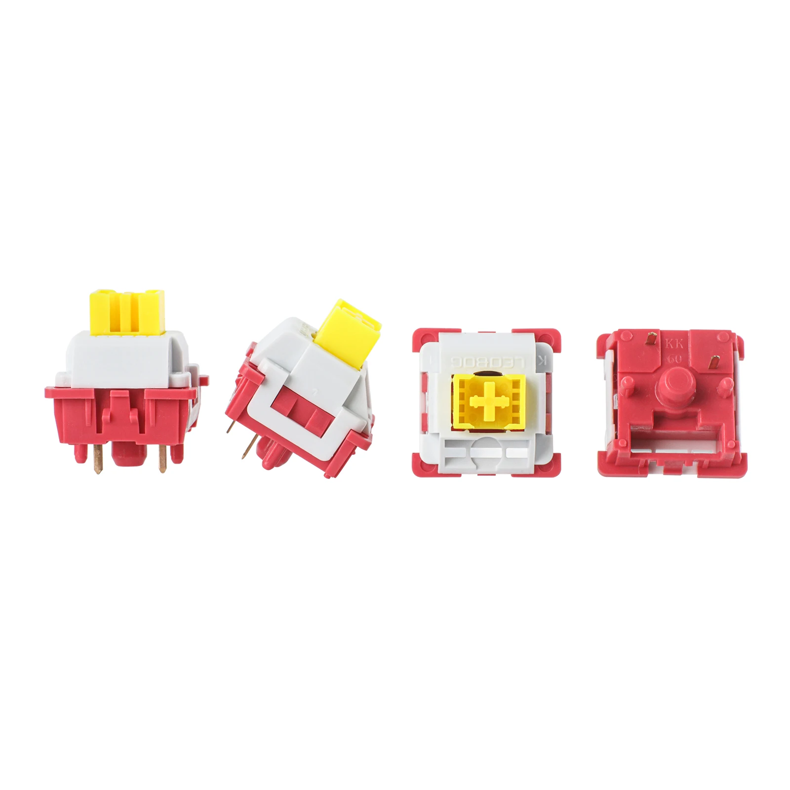 EPOMAKER x LEOBOG 님버스 키보드 선형 스위치, POM 스템 LED 슬롯, MX 키캡과 호환 가능, V3 34gf, 5 핀 키보드, 35 개