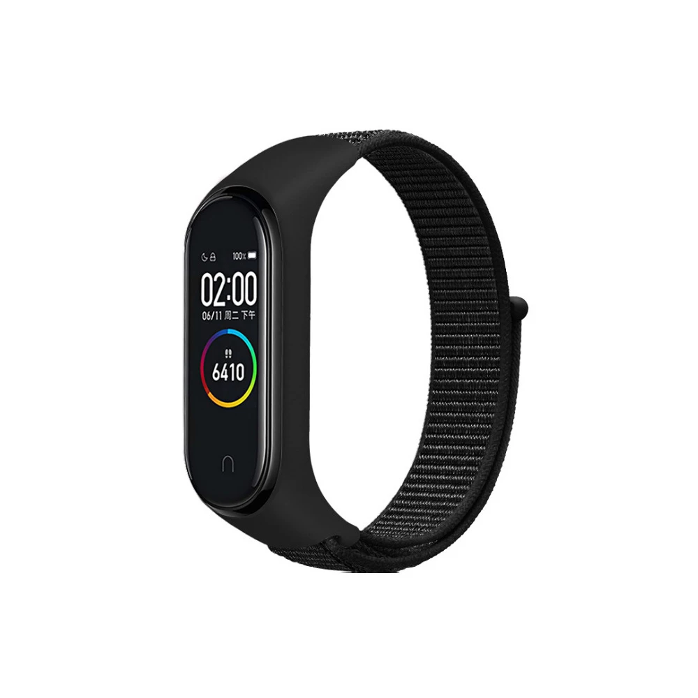 Braided Nylon Loop Adjustable Sport Strap Replacement Watch Band
