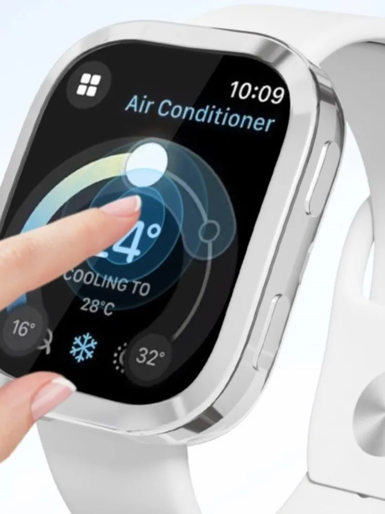 Full Coverage TPU Protective Smart Watch Case and Screen Protector