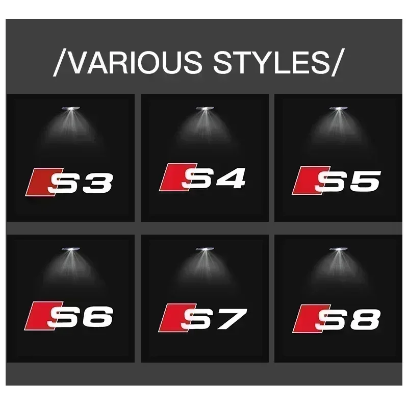 Audi LED HD Projector Welcome Light