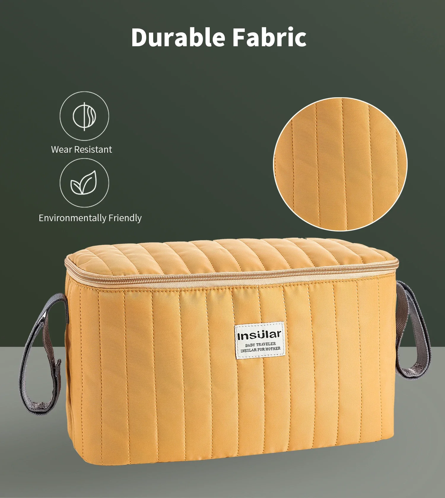 Organizer Passeggino Multifunzione - Borsa Impermeabile Per Pannolini, Biberon E Accessori Beb&egrave;