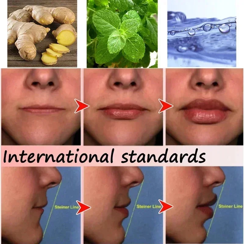 Honey Lip Volumising Enhancer Plumper Oil Reduces Fine Lines Moisturizing Remove Dark Skin Delicate Lip Care Serum Lip Cosmetic 4