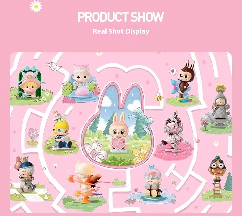 New Pop Mart Finding Mokoko Series Blind Box Mystery Box Guess Bag Toys Doll Cute Anime Figure Desktop Ornaments Collection Gift
