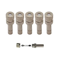 5pcs High Quality Atomizing Misting Nozzle Garden Water Irrigation Sprinkler Quick Pushing Nozzles For Misting Cooling System 1