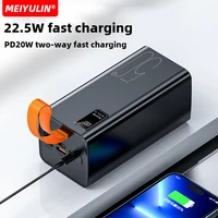 50000mAh Large Capacity Power Bank Portable 20000mAh UAB C PD 20W Fast Charging External Battery For iPhone 15 16 Xiaomi Samsung 2