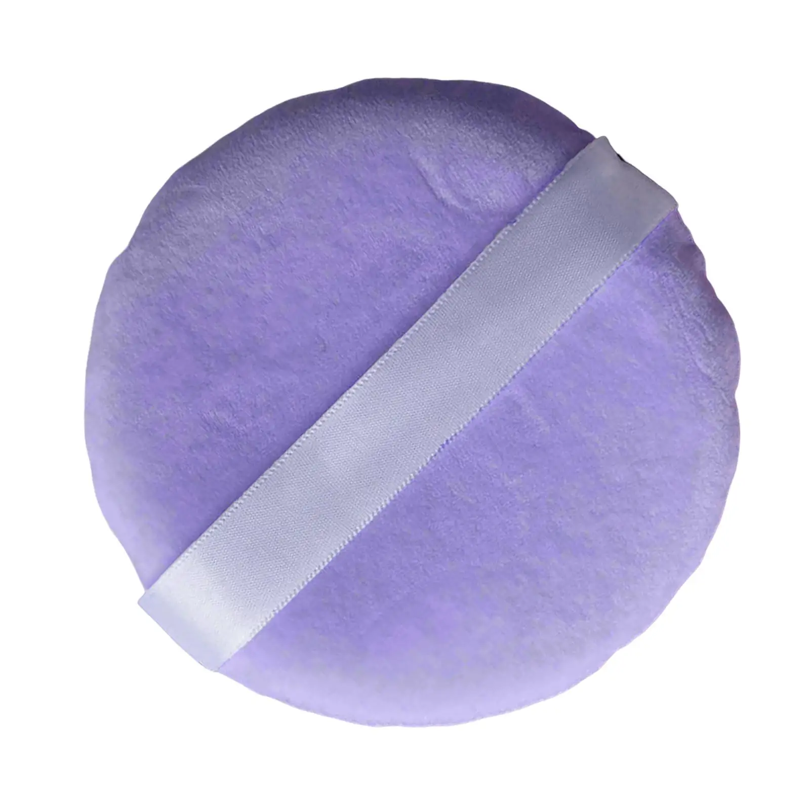 5xMakeup Setting Tool Makeup Puff Large Soft Round for Women Make up Purple