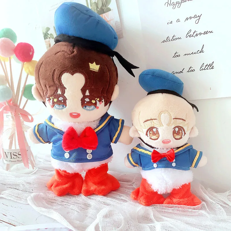 

Комплект одежды для куклы 15 см 20 см, игрушечная Синяя Утка, одежда NCT EXO ChanYeol SeHun JIMIN Sean Xiao Yibo, аксессуары для кукол, Лиза Дженни